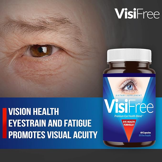 Eye Supplements for Adults - Best Capsules for Eye Health - Includes Vitamin & Mineral for Healthy Clear Vision - Capsules for Eyesight Improvement - 6 Pack