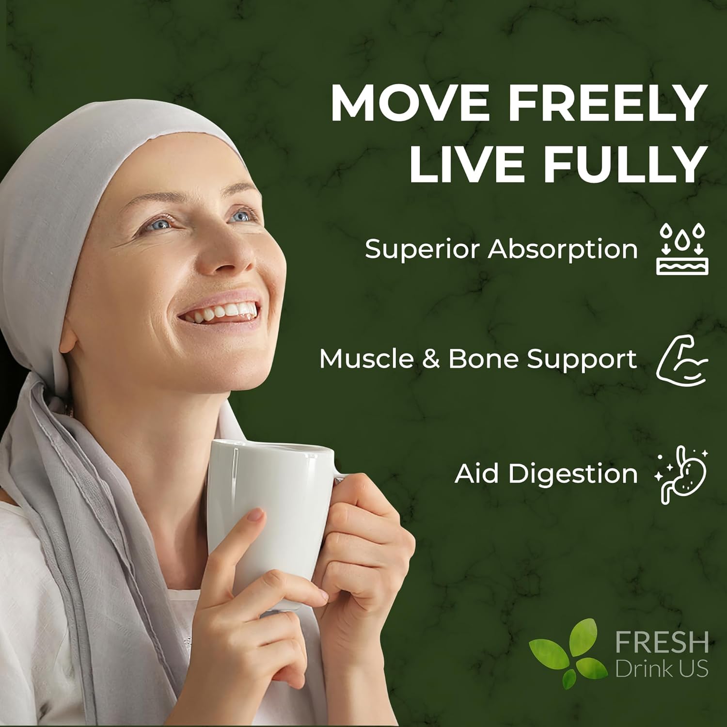 FRESHDRINKUS, Premium 200 Soursop Capsules, 4000mg per Serving, 100 Days Supply – 100% from Natural Soursop Graviola Fruits and Leaves Extract, Vegan Capsules, Non-GMO, Gluten-Free.