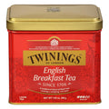 Twinings English Breakfast Loose Tea Tins, 7.05 Ounce Tins (Pack of 6), Smooth, Flavourful, Robust Black Tea Leaves, Caffeinated, Enjoy Hot or Iced