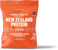 Super Foods New Zealand WHEY Protein Isolate | 25G Protein | 0G of Sugar | 1G of Carbs | 110 Calories (Peanut Butter Chocolate, 5 LB)