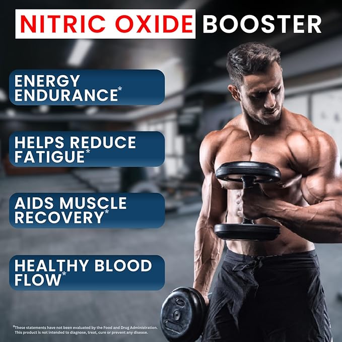 L Arginine Capsules with L-Citrulline 1500mg - Nitric Oxide Booster for Stamina, Muscle, Energy & Vascularity - L-Arginine and Essential Amino Supplement for Extra Strength | 30 Days Supply | 90 Count