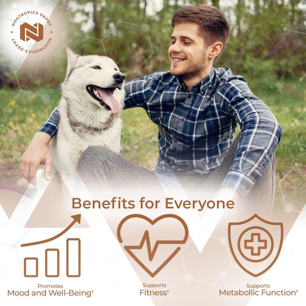 Nootropics Depot Fenugreek Extract Capsules | 500mg | 180 ct | 3% Trigonelline, 1% Protodioscin | Trigonella foenum-graecum | Mood, Fitness, & Metabolic Function