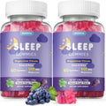 Sleep Gummies, 500mg Magnesium Citrate, High Absorption Magnesium Gummies with L-Theanine and Herbal Blend for Sleep, Mood, Relaxation, for Adults, Vegan, Grape Flavor, 120 Count