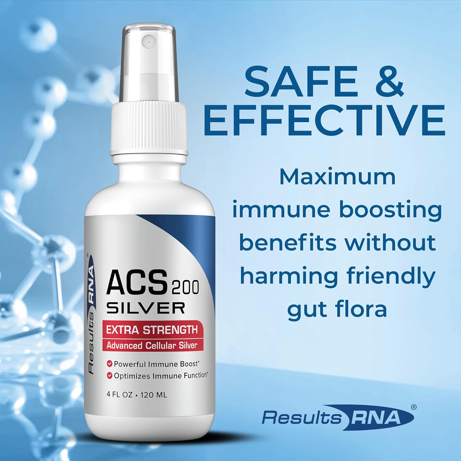 Results RNA - ACS 200 Silver Extra Strength Immune System Support – Advanced Cellular Colloidal Silver Supercharges Your Immune System. Recommended by Doctors Worldwide ( 2 oz )