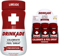 DrinkAde Prevention – Daily Wellness & Immunity Support Hydration Drink with Electrolytes, B Vitamins & Green Tea Extract – Sugar Free, 5 Calories, Vegan, Non-GMO (6 Pack, Lemon)