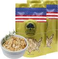 DOL American Ginseng Slices from Wisconsin (Sliced Ginseng Root Wisconsin Grown!Most People Use It to Make Ginseng Tea! Good for Health! 花旗参/西洋参 -in Bag (Small 4oz/Bag*2)