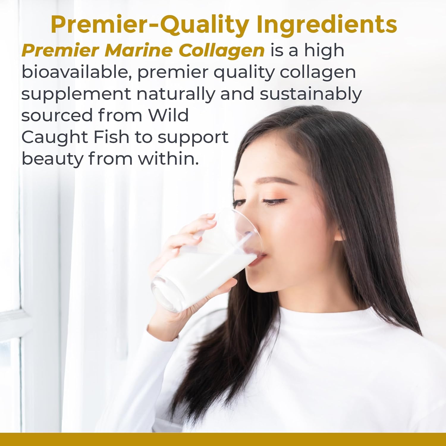 Premier Research Labs Marine Collagen - Marine Collagen Peptides, Hydrolyzed Marine Collagen Powder, Fish Collagen for Women and Men, 5g Collagen Per Serving for Skin, Joint, and Gut Health - 7 Oz