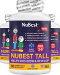NuBest Tall Kids - Toddlers Vitamins and Kids Vitamins for Age 2 to 9 - Support Bone Strength, Overall Health and Immunity - Animal Shapes - 90 Chewable Berry Tablets | 3 Pack