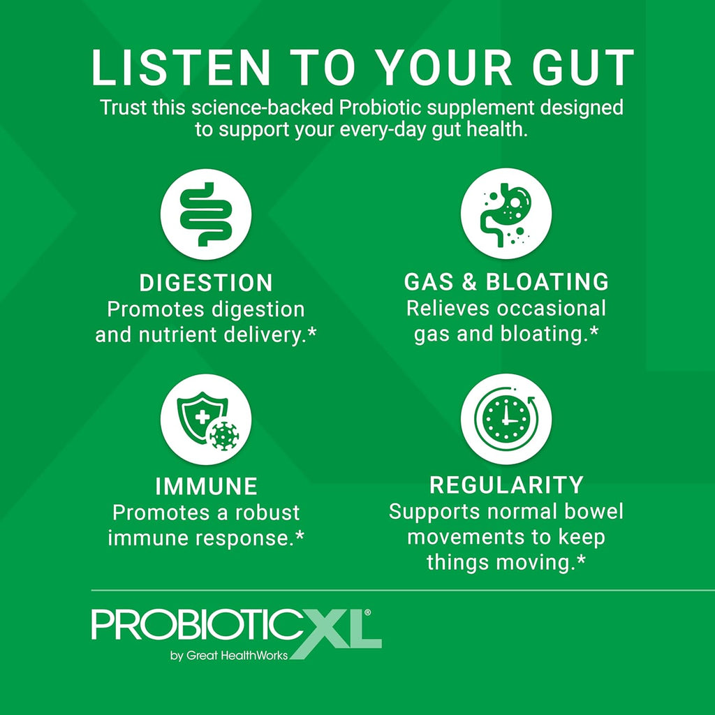 OmegaXL Powerful Joint and Muscle Support Supplement (60 Count) & Probiotic XL - PreforPro, DE111, Shelf Stable - Promote Healthy Gut Flora Growth (30 Veggie caps)