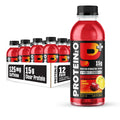 Protein2o 15g Whey Protein Infused Water Plus Energy, Cherry Lemonade, 16.9 oz Bottle (Pack of 12)
