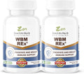 WBM REx White Button Mushrooms Ginseng Plus Clinically Proven Advanced Immune Support for Prostate and Breast Health Supplement (120 Capsules)