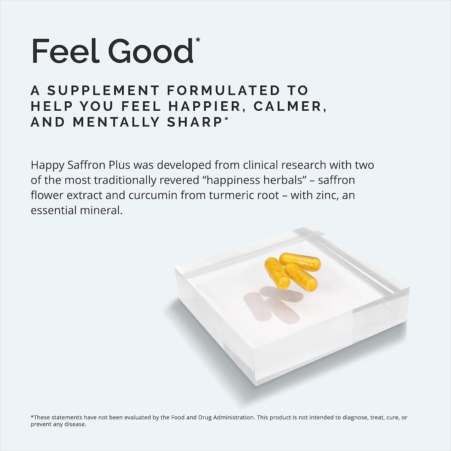 BrainMD HAPPY SAFFRON PLUS - 2 Pack