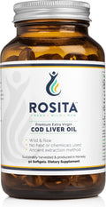 Rosita Extra Virgin Cod Liver Oil Softgels