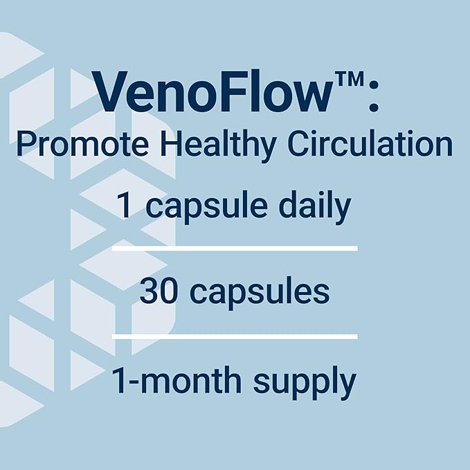 Life Extension VenoFlow™, nattokinase Enzyme, French Maritime Pine bark Extract, Supports Healthy Vascular Function, arm and Leg Circulation, Gluten Free, Non-GMO, Vegetarian, 1-Daily, 30 Capsules