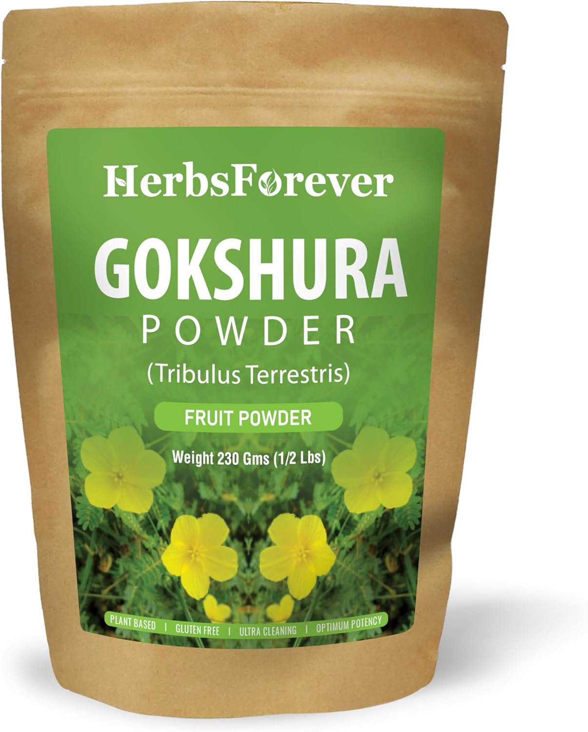 Gokshura Powder | Tribulus Terrestris | Authentic Ayurvedic Herb for Everyday Use | Non-GMO, Vegan, 100% Pure & Natural | 230 GMS Herbal Supplement