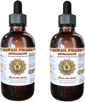 HawaiiPharm Astragalus Liquid Extract, Organic Astragalus (Astragalus membranaceus) Dried Root Tincture Supplement 2x4 oz