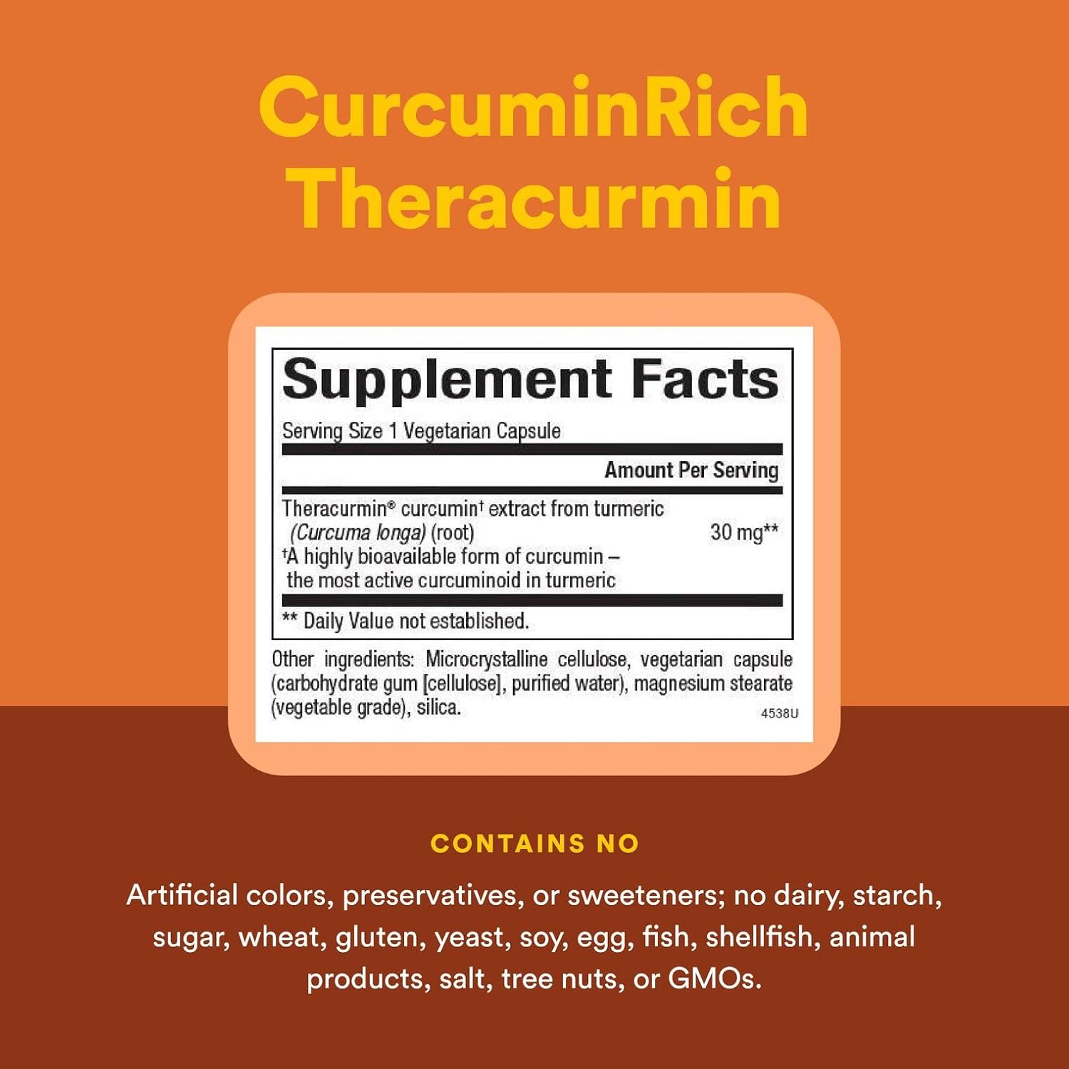 Natural Factors, CurcuminRich Theracurmin, 30 mg, Formulated for Superior Absorption, 30 Count (Pack of 1)