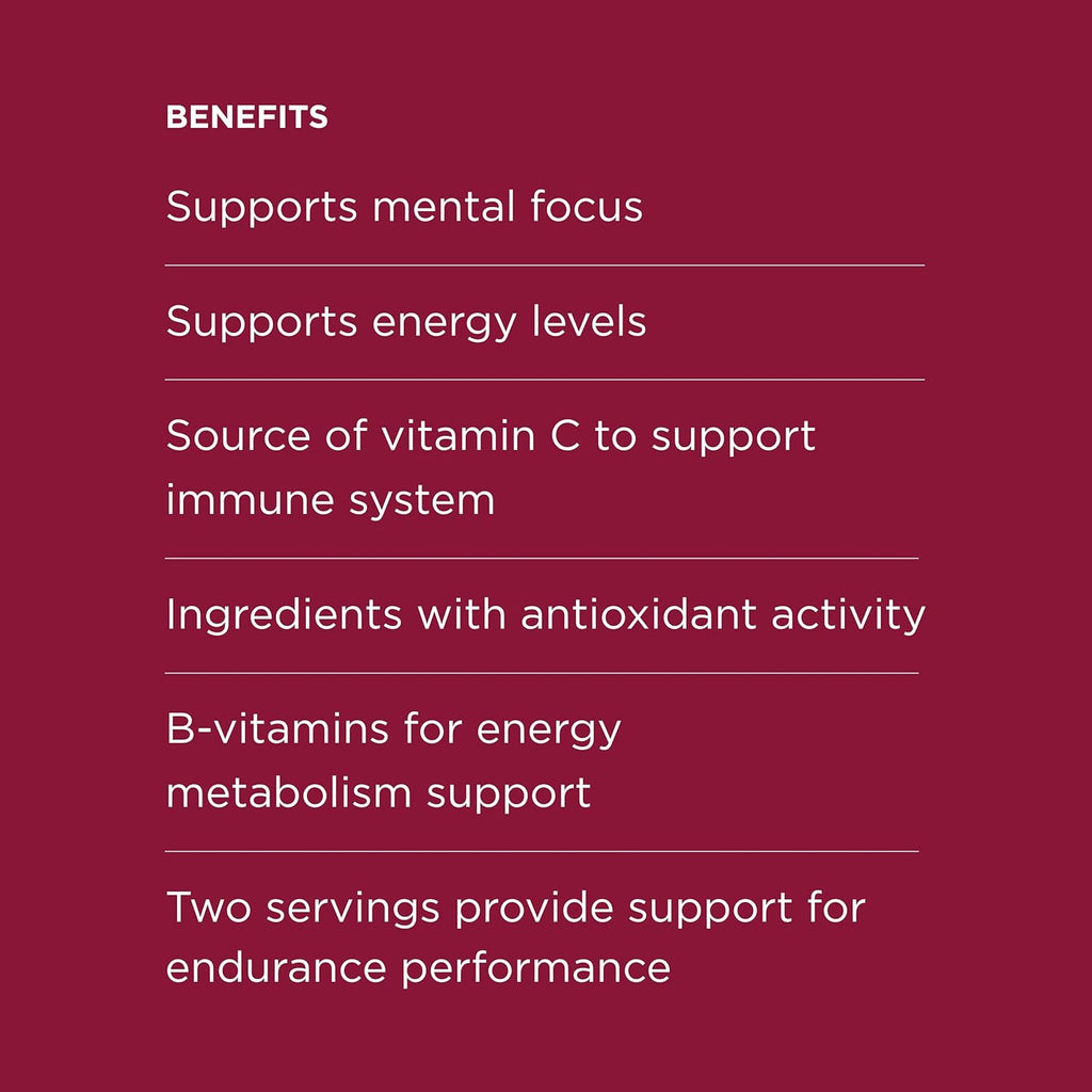 Possible Beet Pre-Workout - Strawberry Beet Flavor - Individually Wrapped Servings - Contains B-Vitamins and Green Tea Caffeine Extract - Source of Nitrates - 1 Bag, 20 Stick Packs