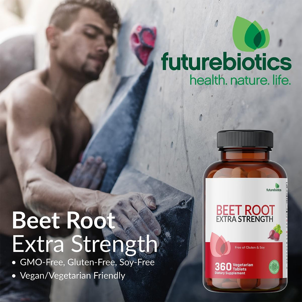 Futurebiotics Beet Root Extra Strength, Non-GMO, 360 Vegetarian Tablets