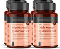 pureclinica Triple Strength Hyaluronic Acid 300mg x 720 Tablets (4 Bottles of 180) - 2 Years Supply