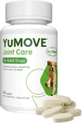 YuMOVE Hip & Joint Supplement for Dogs with Glucosamine, Hyaluronic Acid, Green Lipped Mussel & Omega 3 Joint Supplement - Regular and Advanced Strength (60ct, Chewable Tablets)