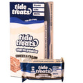 Crispy Rice Protein Treat Bar | 25 g Protein, No Added Sugar, 7 g Fiber, Gluten Free | High Protein Snack for On-the-Go, Post-Workout or Dessert Cravings | 8 Count (Cookies And Cream)