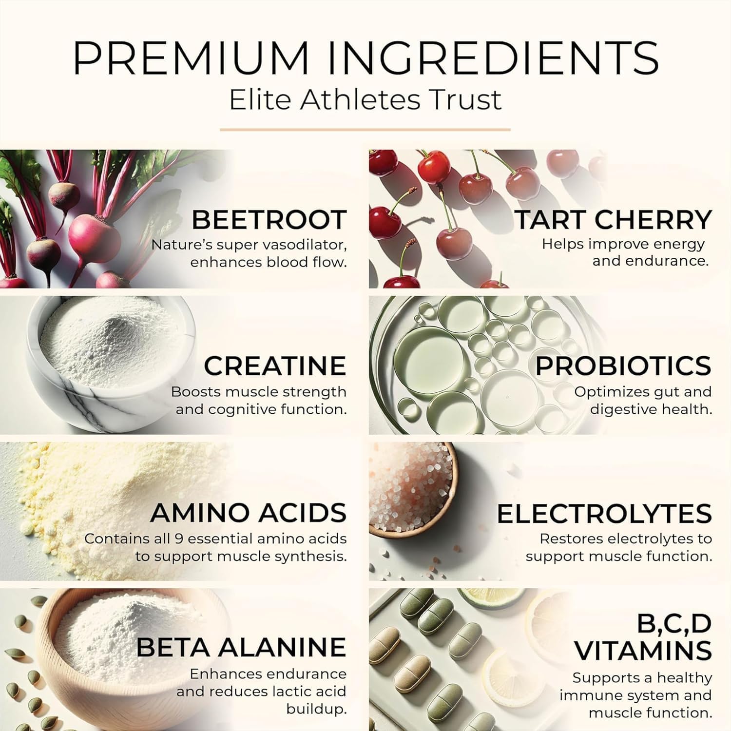 Antidote Clean Pre-Workout Powder - Natural Energy & Focus Booster with Beetroot, Creatine & Beta-Alanine - No Artificial Additives - Vegan, Keto-Friendly Supplement - Wild Cherry - 20 Servings