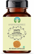 Fenugreek Seed Extract 500mg - 60 Vegetarian Capsules|Methi Seed Extract | Trigonella Foenum| All Natural | 100% Vegan | Gluten-Free | GMP Certified