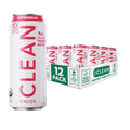 CLEAN Cause Zero Sugar Watermelon Yerba Mate Tea Sparkling, USDA Organic Energy Drink Alternative, Zero Calorie, 160mg Natural Caffeine, Soda Alternative, Plant-Based (16oz cans, 12-Pack Case)