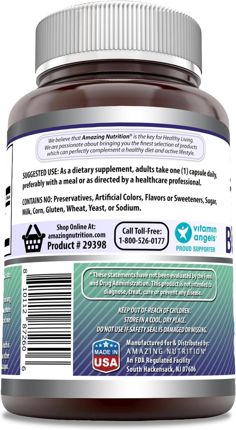 Amazing Formulas Black Cohosh Supplement | 750 Mg per Serving | 300 Capsules | Non-GMO | Gluten-Free | Made in USA