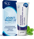 Dr. T Glucosamine Chondroitin Cream - Premium Formula with MSM and Collagen for Joint and Muscle Discomfort - Maintains Joint Strength, Flexibility & Muscle Mobility - 4.23 oz / 120g (1 Pack)