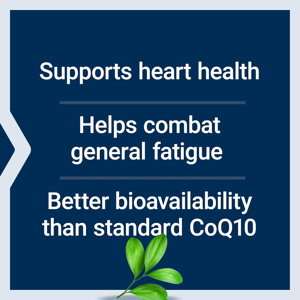 Life Extension Super Ubiquinol CoQ10 with Enhanced Mitochondrial Support, Heart Health Supplement, Maximum Absorption, 50 mg, Non-GMO, Gluten-Free, 100 softgels