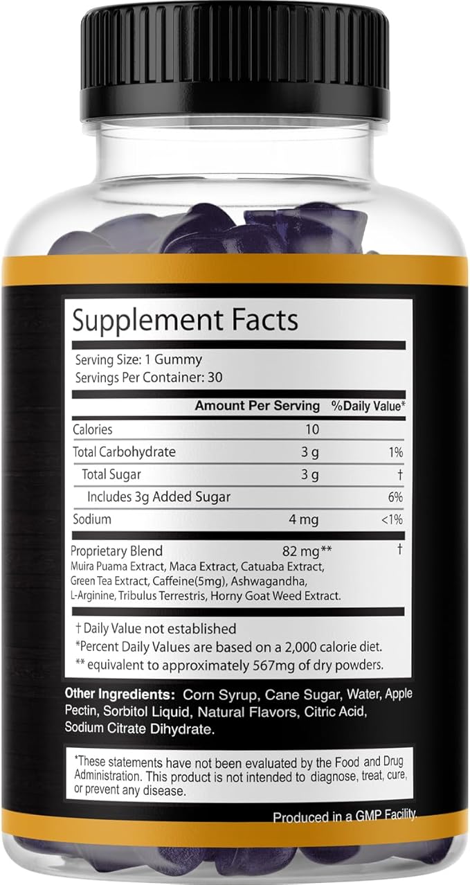 (5 Pack) Androx Prime Gummies - Official AndroxPrime Advanced Formula Daily Premium Support Gummy, Natural Andro X Supplement Vitamins for Overall Health & Wellness Reviews, 150 Gummies for 5 Months1