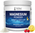 Dr. Berg Magnesium Glycinate Powder for Sleep, Relaxation, & Stress Relief - Raspberry & Lemon Flavor (50 Servings) Magnesium Powder - Ideal for Bedtime Support & Calming
