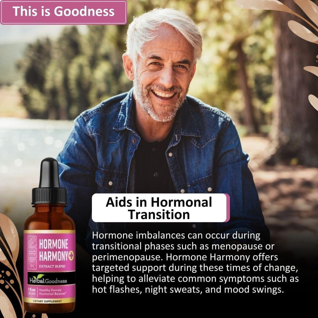 Herbal Goodness Female Support Supplement 1 Fl. oz – Natural Herbal Blend for Women’s Hormonal Health, Energy & Wellness – Adaptogenic Liquid Formula – Non-GMO, Gluten-Free – 1 Bottle