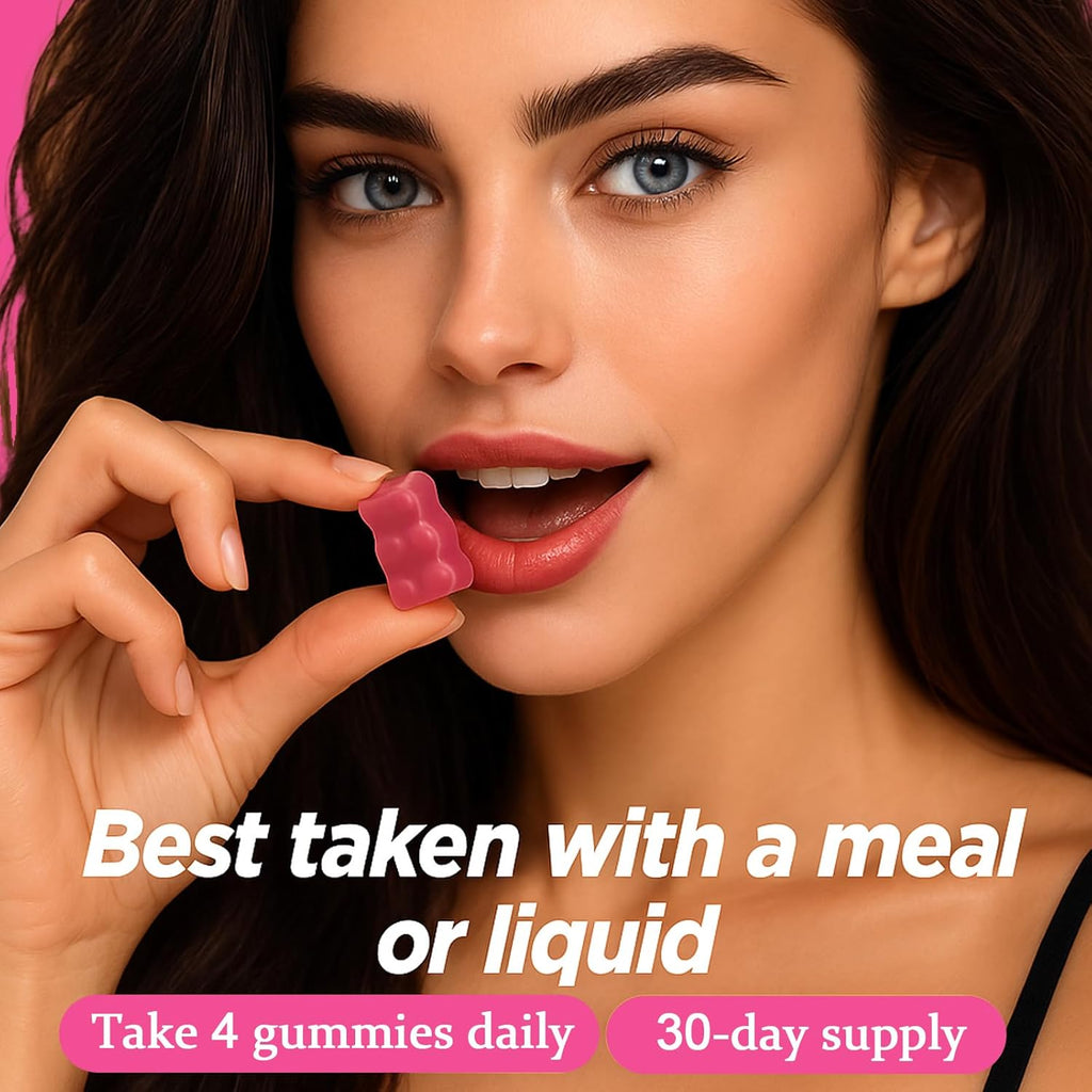 JoviGLOW+ NAD+ & Collagen Gummies, with Hydrolyzed Collagen Peptides, Resveratrol, Hyaluronic Acid & Vitamin C, Anti-Aging, Supports Skin, Hair & Nail Wellness, Daily Vitality Gummies