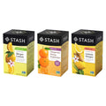 Stash Tea Bright Citrus Tea Sampler - Assortment of Caffeinated and Decaf Teas, Including Lemon Ginger, Meyer Lemon and Honey Tangerine Tea, 18-20 Count (Pack of 3)
