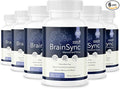 BrainSync Probiotic Supplement – Supports Daily Wellness & Gut-Brain Balance – 3.6 Billion CFU – 30 Dissolvable Tablets, 6 Month Supply