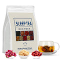 Sleep Herbal Tea - Night Time Tea for Bedtime - 20 Tea Bags with Mulberry, Red Date, Gardenia, Red Rose, Jade Bamboo, Lotus Seed, Goji Berry, Lily, Semen Ziziphi - Natural Night Sleeping Tea