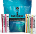 Superieur Electrolyte Powder Packets - Vegan Electrolyte Hydration Powder w/Sea Minerals - Keto Friendly, Non-GMO, Zero Sugar Electrolyte Supplement-Healthy Sports Drink -Sampler Pack (20 Packets)