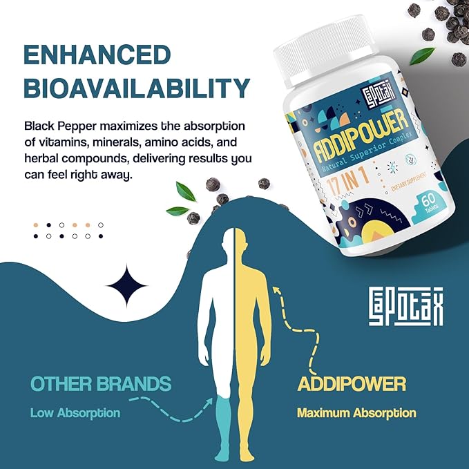 17-in-1 Brain Supplement for Memory and Focus | Nootropic Brain Supplement for Mental Clarity, Concentration, Alertness | Natural Nootropics with Herbal Extracts, Vitamins & Amino Acids (60 Tablets)