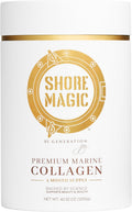 Premium Marine Collagen Powder with Type I II III and IV Hydrolyzed Peptides for Women Men Sustainably Sourced Wild Fish Unflavored Certified Halal Kosher - 4 Month Supply (Price 3 Months)