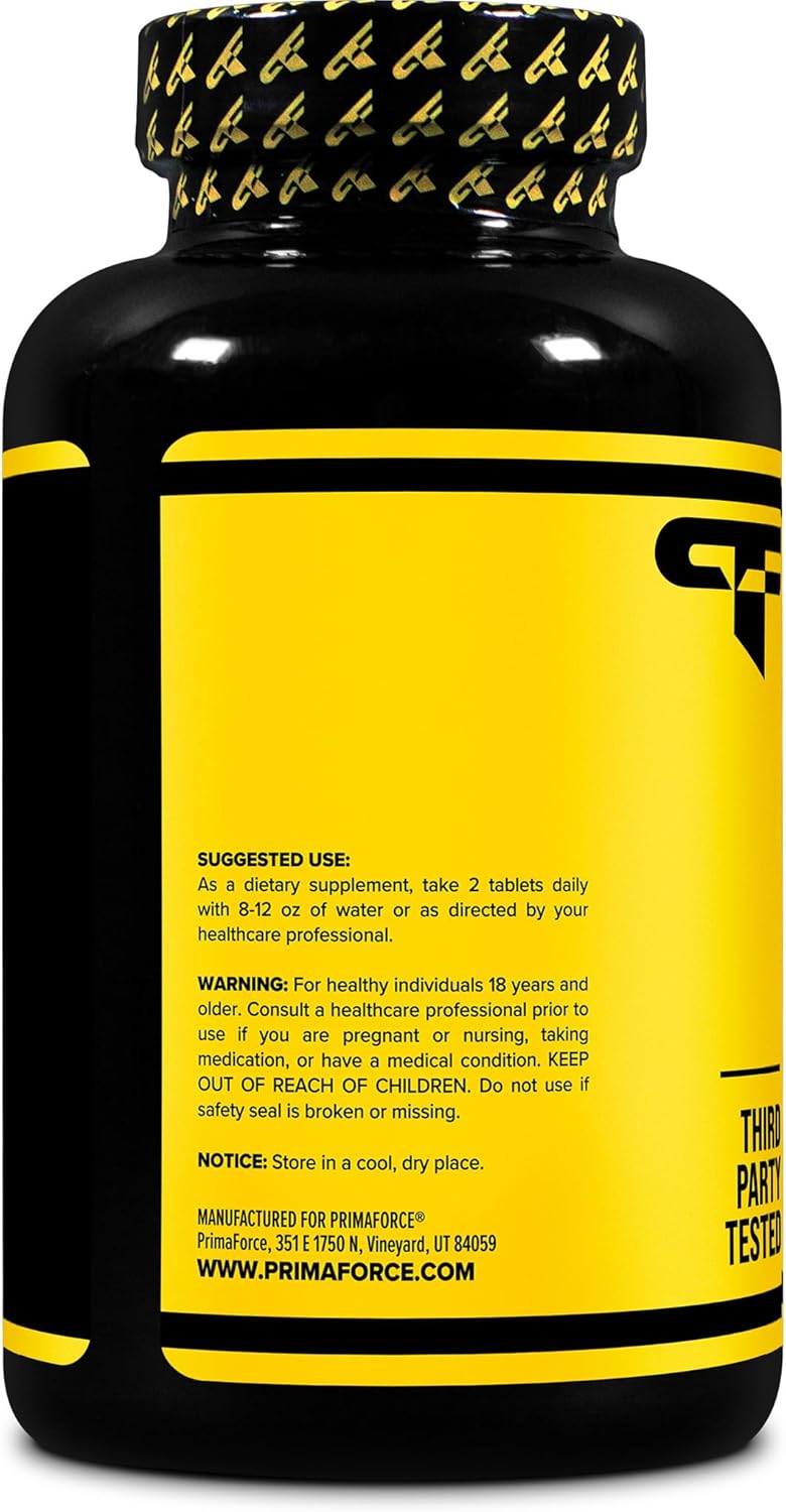Primaforce L-Citrulline 2500mg, 240 Tablets, 120 Servings