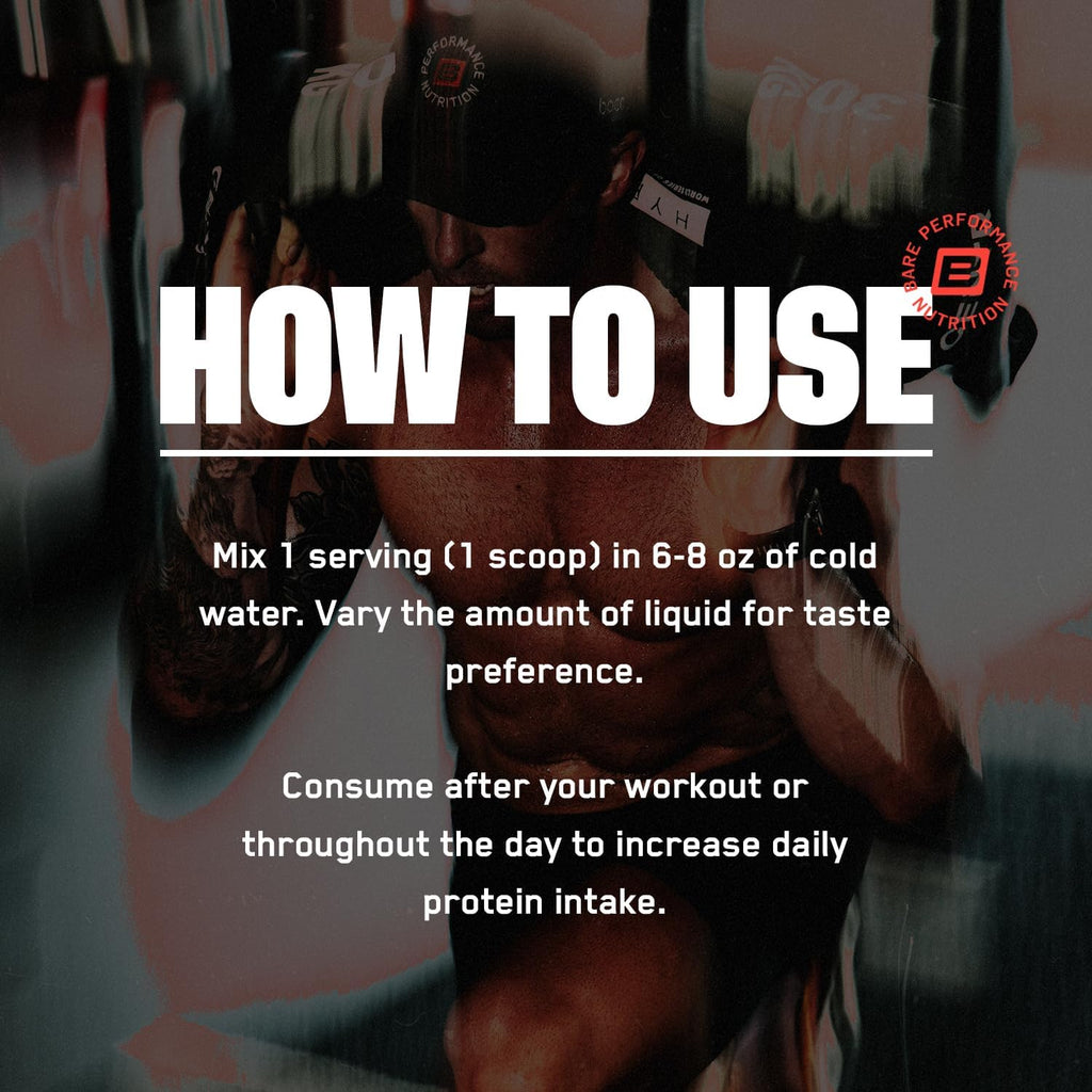 BARE PERFORMANCE NUTRITION, BPN Whey Protein + Casein Protein Powder Blend, Vanilla, 25g Protein per Serving Supports Lean Muscle Recovery, 27 Servings, Third Party Tested