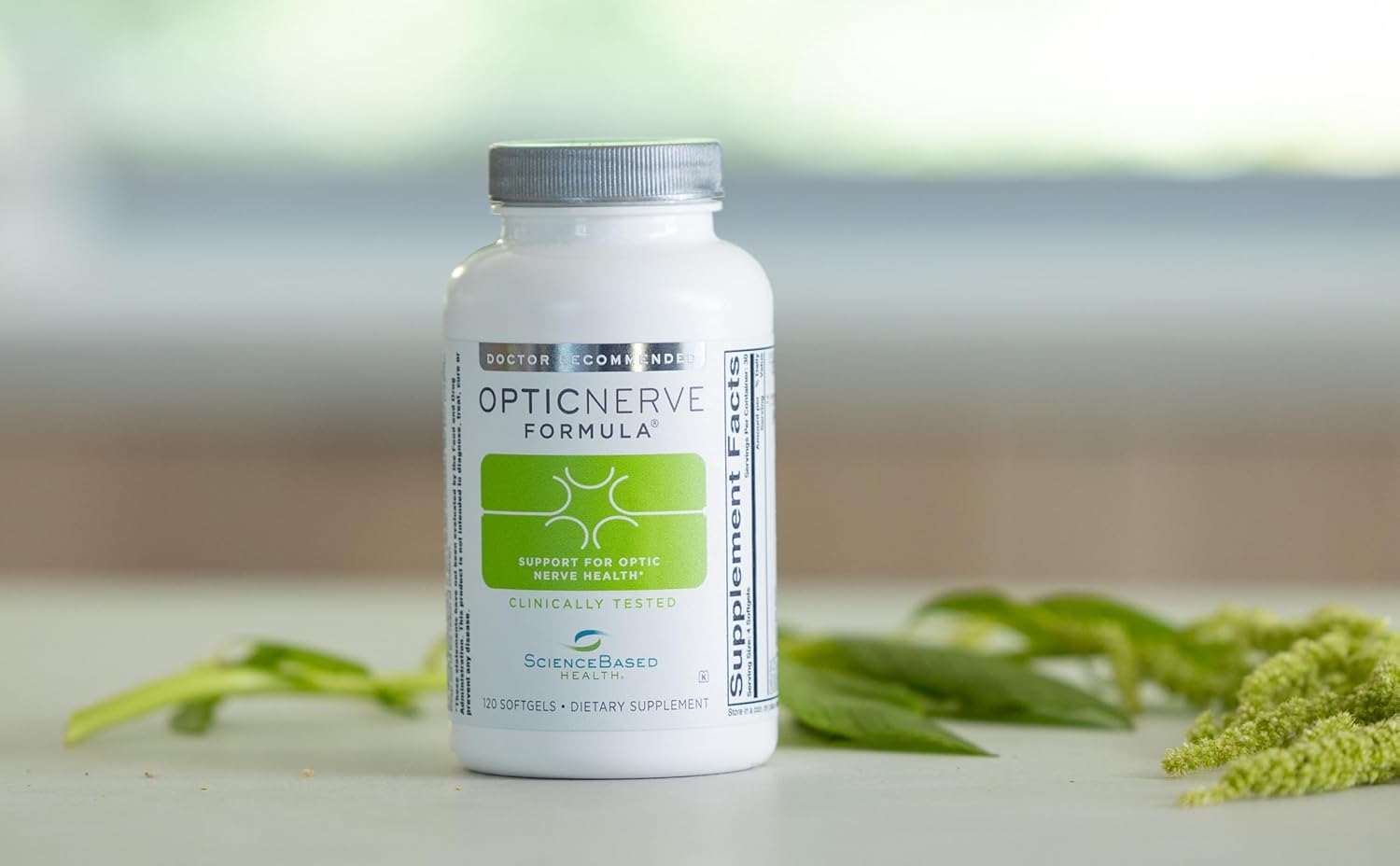 Optic Nerve Formula – Eye Supplement Supporting Nerve Function & Ocular Circulation – Clinically Tested with Omega-3s, B Vitamins, CoQ10, Alpha Lipoic Acid, Ginkgo & Antioxidants – 30-Day Supply