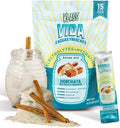 KLASS VIDA Electrolyte Drink Mix – Horchata Agua Fresca Flavor | Sugar-Free Hydration Powder with Coconut Water & Minerals | 15 Single-Serve Stick Packs in Resealable Pouch, Low Calorie, Natural Flavor