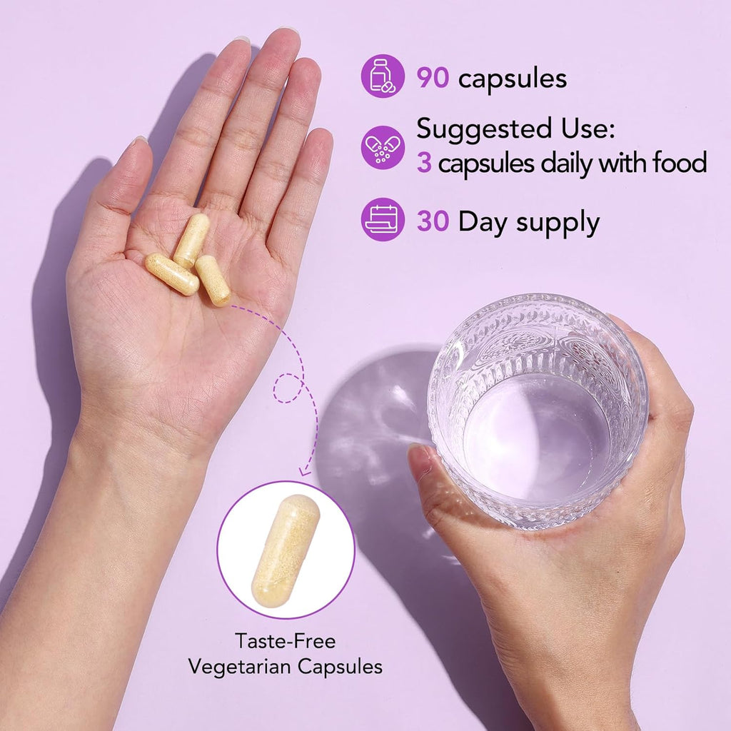 Premom Inositol Plus - 2000mg Myo-Inositol & 50mg D-Chiro Inositol, CoQ10, Folate & Vitamin D3-40:1 Ratio - Supports Hormonal Balance, Ovarian & Reproductive Health - 30 Day Supply