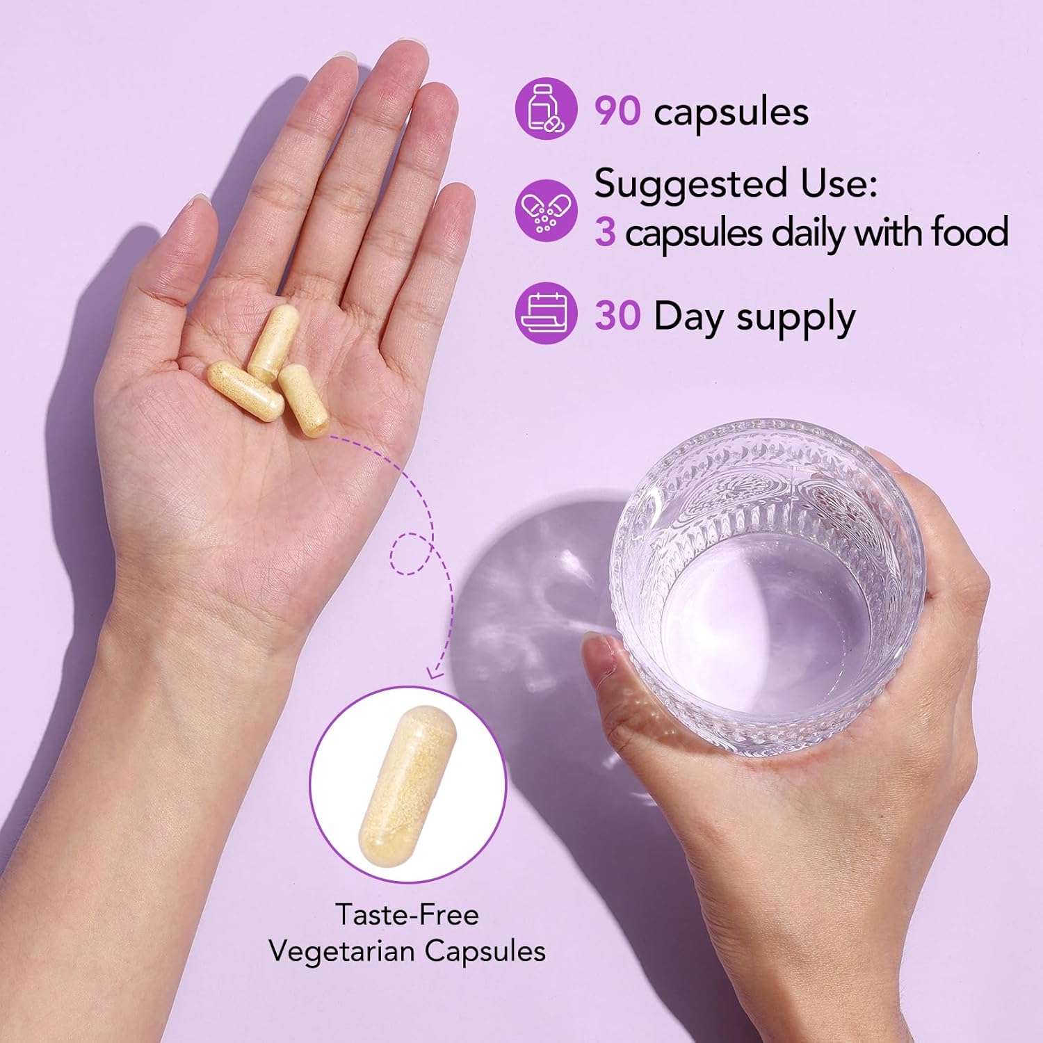 Premom Inositol Plus - 2000mg Myo-Inositol & 50mg D-Chiro Inositol, CoQ10, Folate & Vitamin D3-40:1 Ratio - Supports Hormonal Balance, Ovarian & Reproductive Health - 30 Day Supply