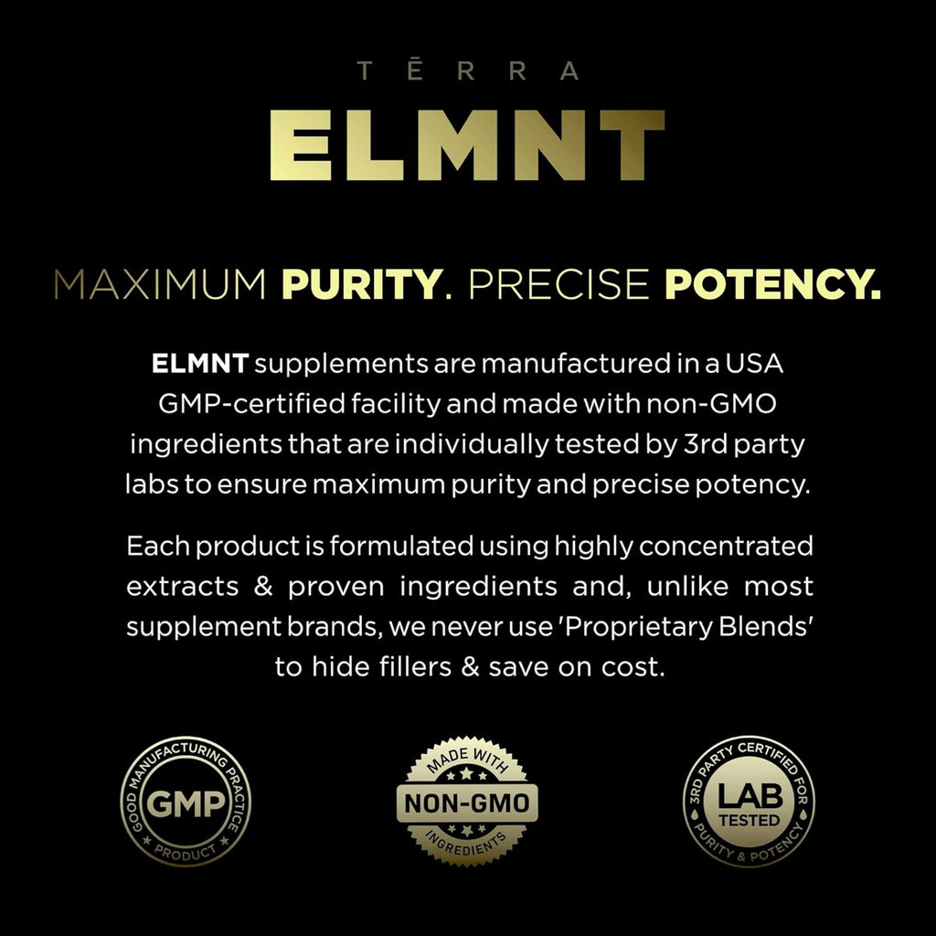 ELMNT Triple Sleep Magnesium Threonate w. Apigenin, Theanine & Magtein Magnesium L-Threonate - Highest Absorption Magnesium Supplement Capsules Natural Sleep Aid for Deep Sleep Calm & Stress Relief