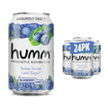 Humm Kombucha Blueberry Mint, Organic, Vegan & GMO Free (24 Pack)